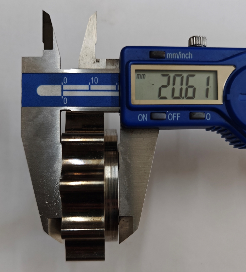 OEM gear width
